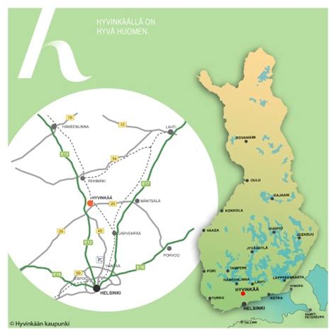 Hyvinkää–Lahti etäisyys